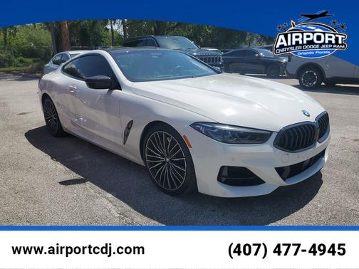 Alpine White 2022 BMW M850 xDrive