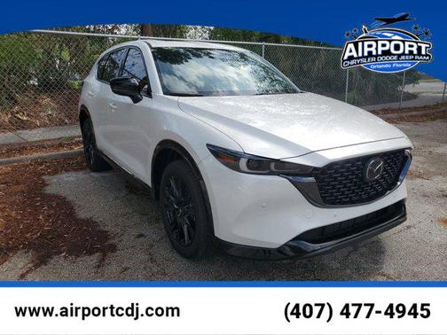 Rhodium White Metallic 2025 Mazda CX-5 2.5 Carbon Turbo