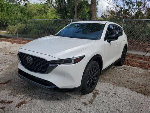 Rhodium White Metallic 2025 Mazda CX-5 2.5 Carbon Turbo