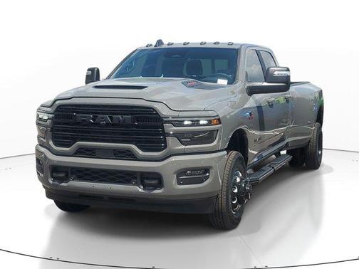 Ceramic Gray Clearcoat 2026 RAM 3500 Laramie Crew Cab 4x4 8' Box