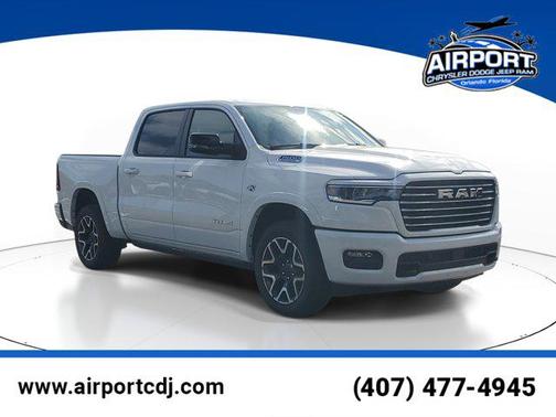 Bright White Clearcoat 2026 RAM 1500 Laramie
