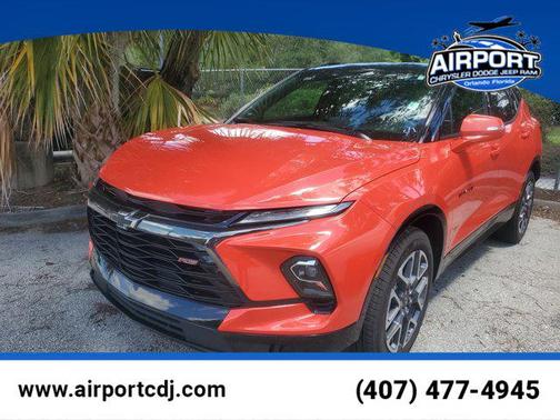 Habanero Orange 2025 Chevrolet Blazer RS