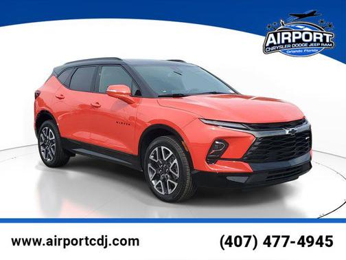 Habanero Orange 2025 Chevrolet Blazer RS