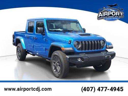 Hydro Blue Pearlcoat 2026 Jeep Gladiator Sport S