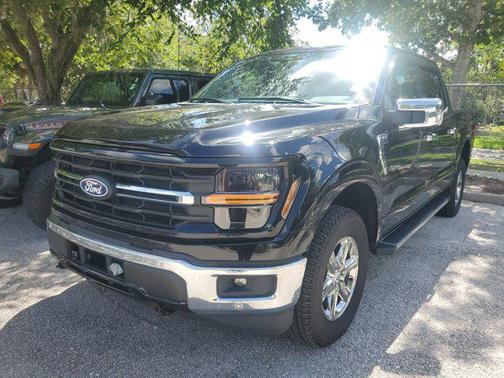 Agate Black Metallic 2024 Ford F-150 XLT