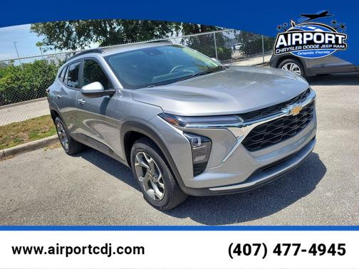 Sterling Gray Metallic 2025 Chevrolet Trax LT