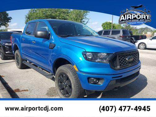 Velocity Blue Metallic 2023 Ford Ranger XLT