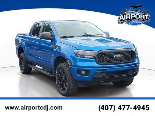 Velocity Blue Metallic 2023 Ford Ranger XLT