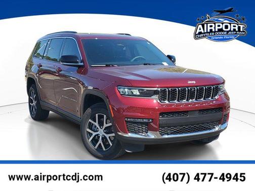 Velvet Red Pearlcoat 2025 Jeep Grand Cherokee L Limited