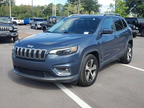 Slate Blue Pearlcoat 2020 Jeep Cherokee Limited