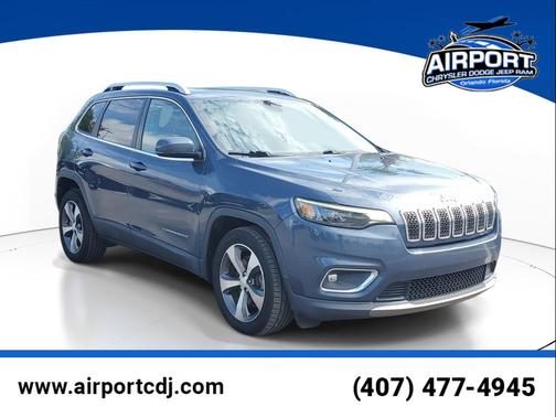 Slate Blue Pearlcoat 2020 Jeep Cherokee Limited
