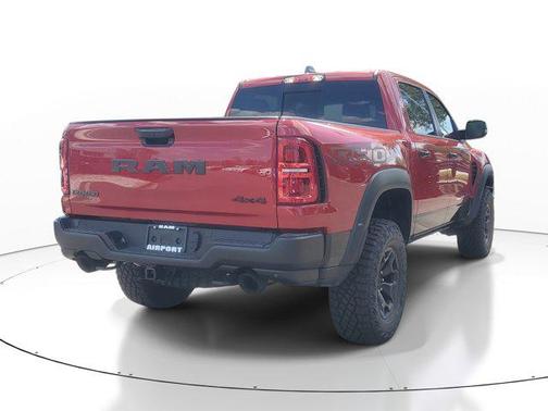 Molten Red Pearlcoat 2026 RAM 1500 RHO Crew Cab 4x4 5'7' Box