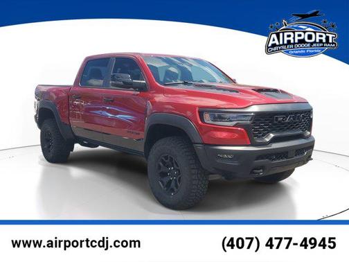 Molten Red Pearlcoat 2026 RAM 1500 RHO Crew Cab 4x4 5'7' Box