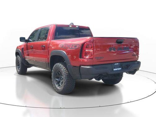 Molten Red Pearlcoat 2026 RAM 1500 RHO Crew Cab 4x4 5'7' Box