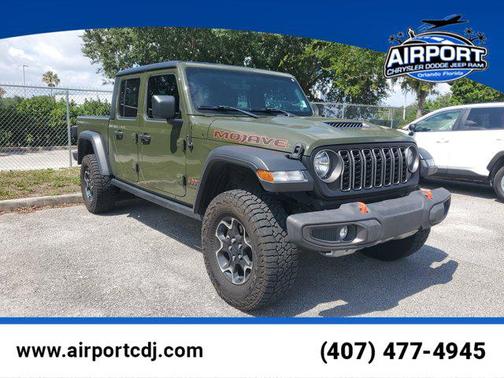 Sarge Green Clearcoat 2023 Jeep Gladiator Mojave 4x4