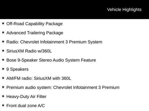 Black 2023 Chevrolet Suburban Z71