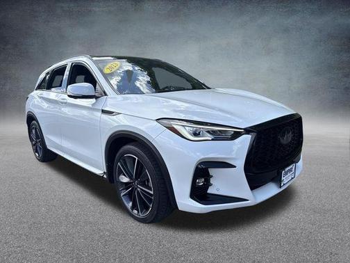 Radiant White 2023 INFINITI QX50 SPORT