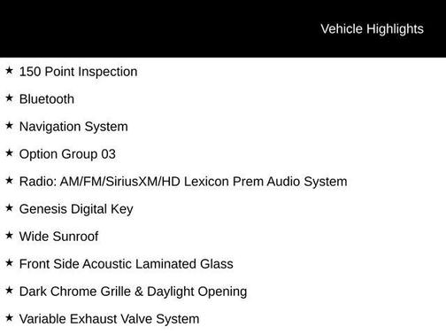 2022 Genesis G70 3.3T