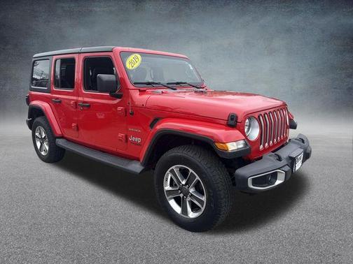 Firecracker Red Clearcoat 2019 Jeep Wrangler Unlimited Sahara