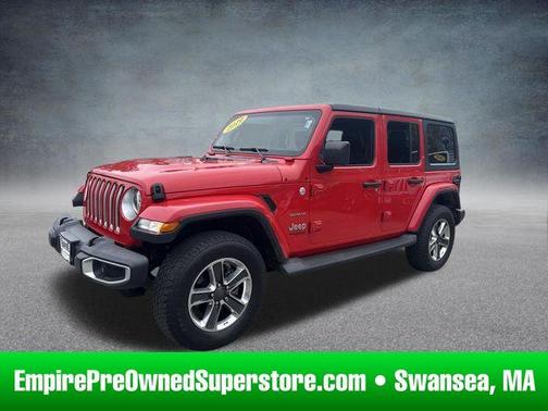 Firecracker Red Clearcoat 2019 Jeep Wrangler Unlimited Sahara