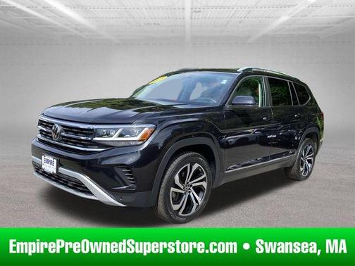 Deep Black Pearl Effect 2023 Volkswagen Atlas 3.6L SEL