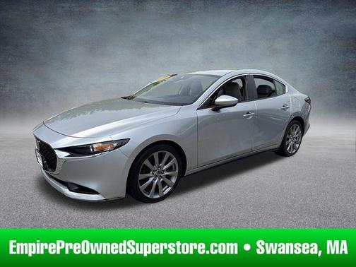 Sonic Silver Metallic 2019 Mazda Mazda3 AWD w/Preferred Package