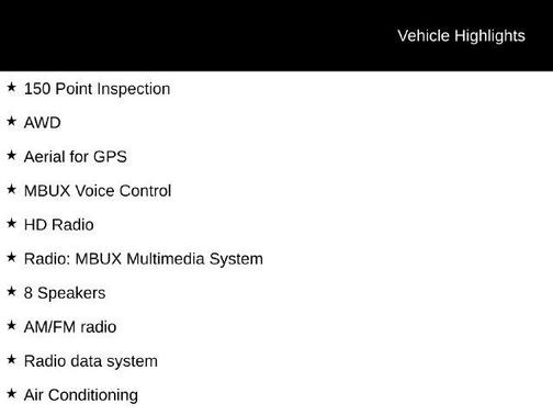Midnight Black 2020 Mercedes-Benz GLB 250 Base 4MATIC