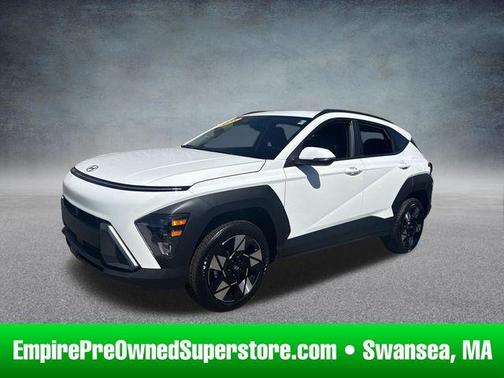 White 2025 Hyundai KONA SEL