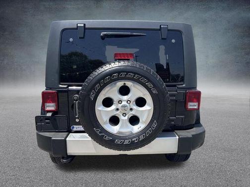 Black Clearcoat 2015 Jeep Wrangler Unlimited Sahara