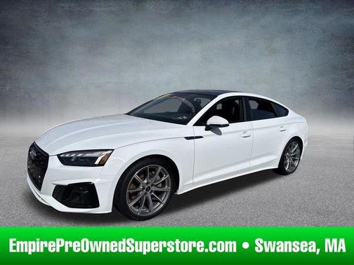 Arkona White 2025 Audi A5 Sportback 45 S line quattro Premium