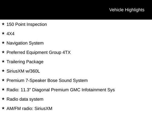 Onyx Black 2023 GMC Canyon AT4X