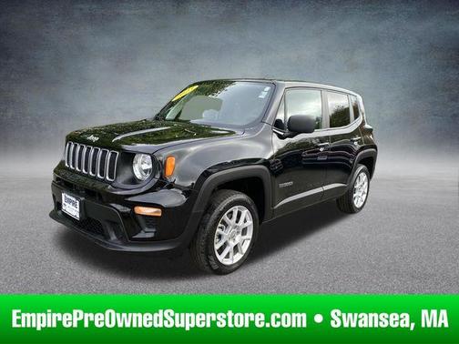 Black Clearcoat 2023 Jeep Renegade Latitude
