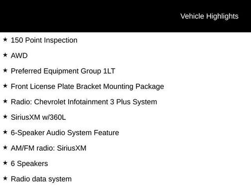 Summit White 2023 Chevrolet Traverse LT Cloth