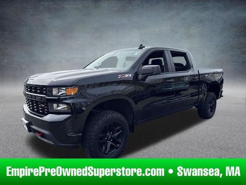 Black 2021 Chevrolet Silverado 1500 Custom Trail Boss