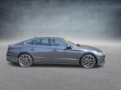 Gray 2022 Hyundai SONATA N Line