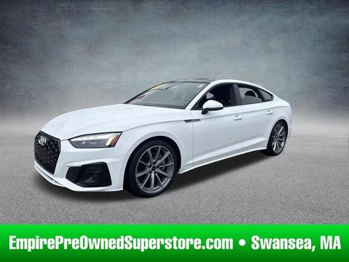 Arkona White 2025 Audi A5 Sportback 45 S line quattro Premium