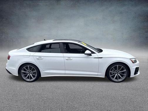 Arkona White 2025 Audi A5 Sportback 45 S line quattro Premium
