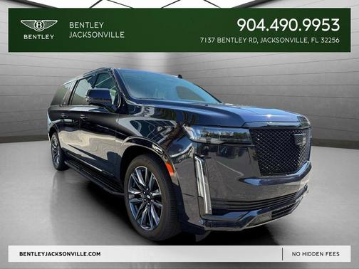 Dark Moon Blue Metallic 2024 Cadillac Escalade ESV Sport Platinum