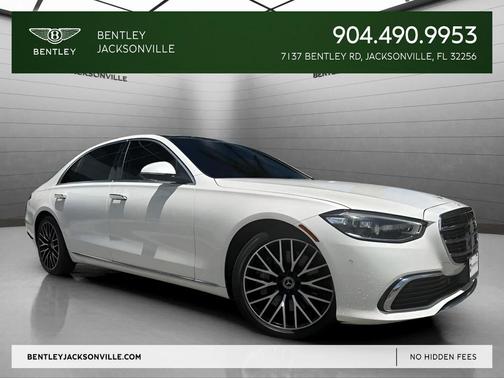 MANUFAKTUR Diamond White 2022 Mercedes-Benz S-Class 4MATIC