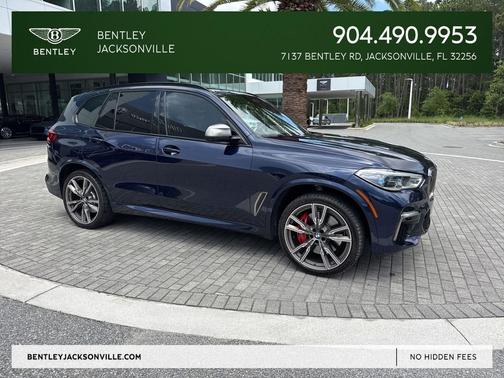 Tanzanite Blue II Metallic 2022 BMW X5 M50i