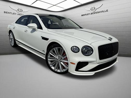 Glacier White 2025 Bentley Flying Spur Speed