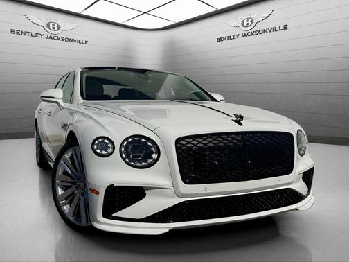 Glacier White 2025 Bentley Flying Spur Speed