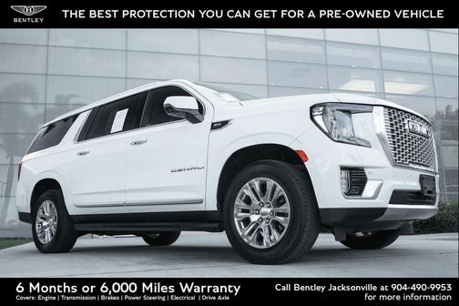 Summit White 2024 GMC Yukon XL Denali