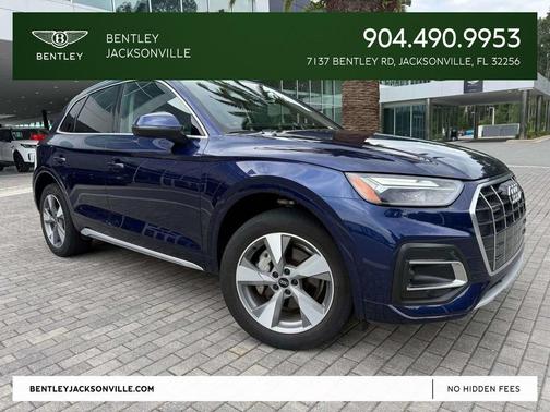 Navarra Blue Metallic 2023 Audi Q5 40 Premium