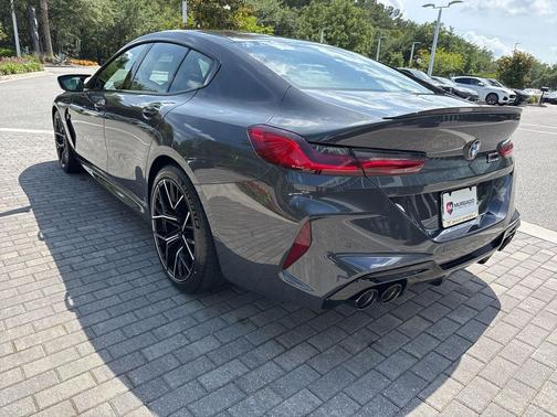 Brands Hatch Grey Metallic 2021 BMW M8 Gran Coupe Base