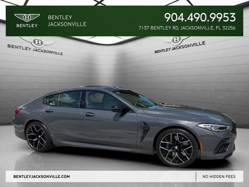 Brands Hatch Grey Metallic 2021 BMW M8 Gran Coupe Base
