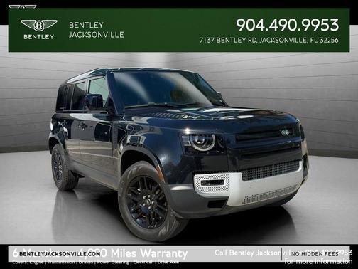 Santorini Black Metallic 2025 Land Rover Defender 110 P300