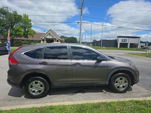 Gray 2013 Honda CR-V LX
