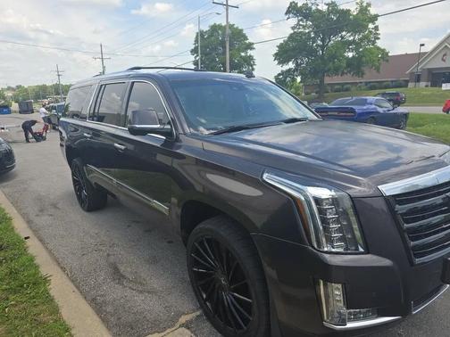 SILVER 2017 Cadillac Escalade Premium Luxury