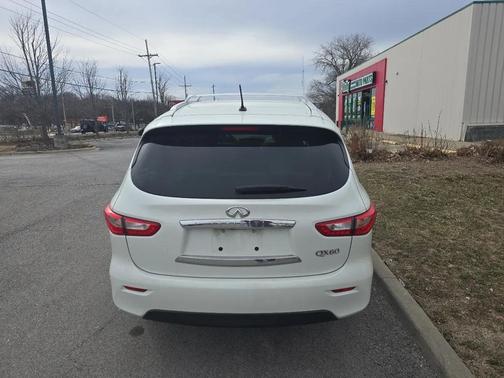 Pearl White 2015 INFINITI QX60 Base